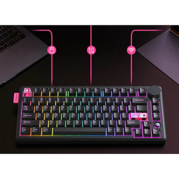 Onikuma Mechanical Triple- Mode Gaming Keyboard MT706