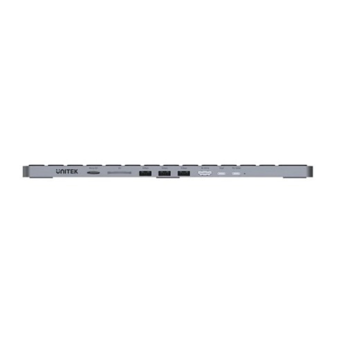 Unitek 9-in-1 Wired Keyboard with USB-C Hub D1092A