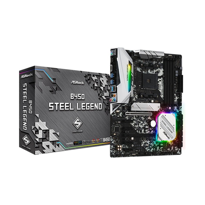 Asrock Motherboard B450 Steel Legend