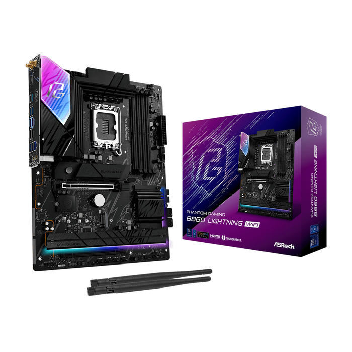 Asrock Motherboard B860 Lightning WiFi