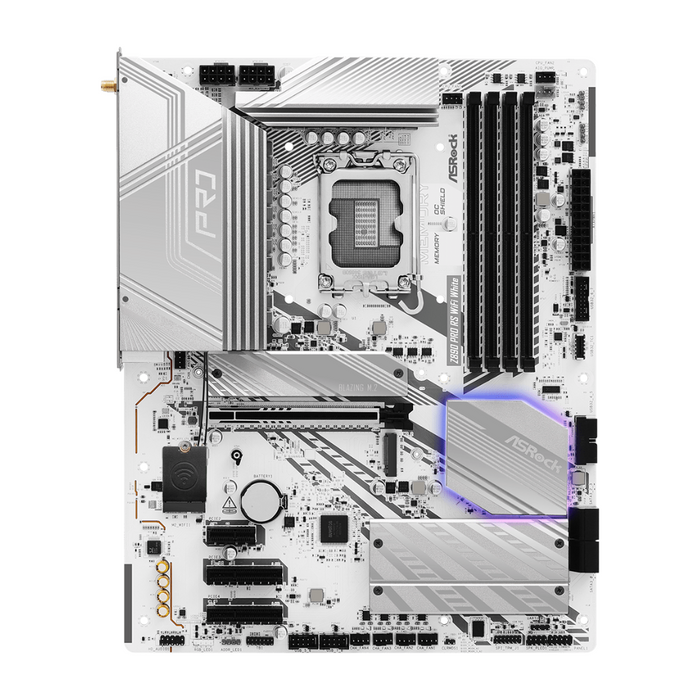 Asrock Motherboard Z890 Pro RS WiFi White
