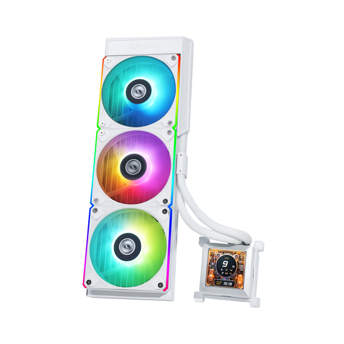 Lian Li Liquid Cooler HydroShift LCD 360R RGB White