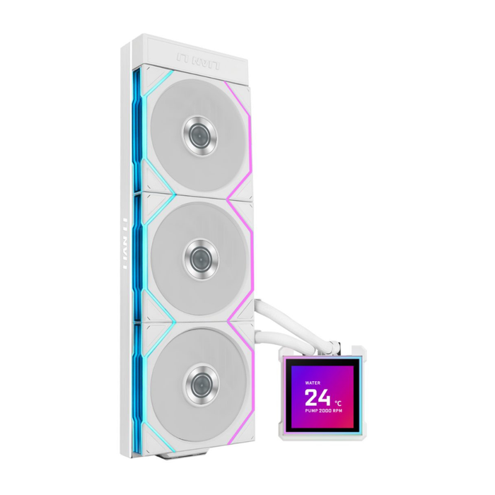 Lian Li Liquid Cooler Hydroshift II LCD-S 360TL White