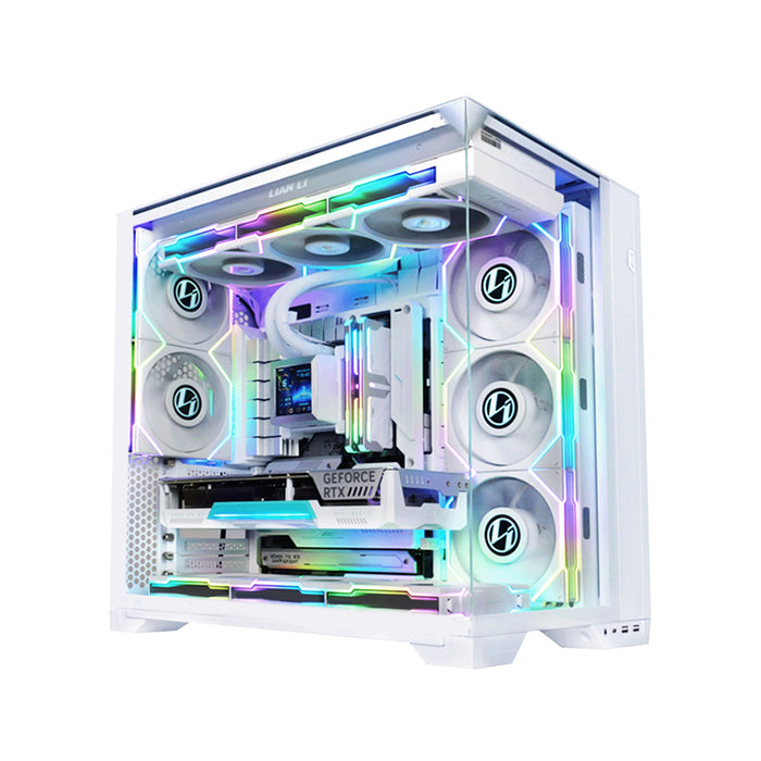 Lian Li PC Case 011 Vision Compact White