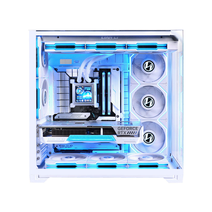 Lian Li PC Case 011 Vision Compact White