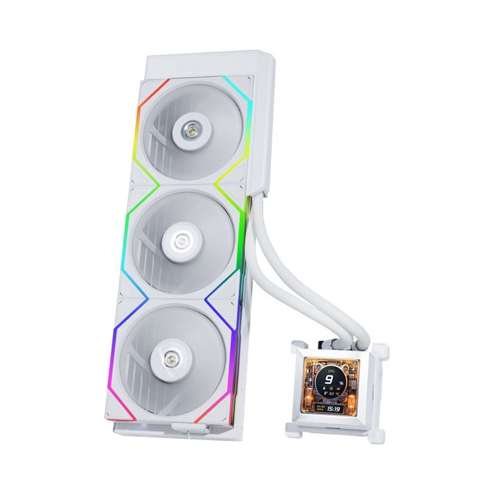 Lian Li Liquid Cooler HydroShift LCD 360TL RGB White