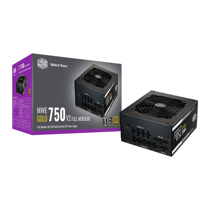 Cooler Master Power Supply MWE V2 ATX 3.0 Gold 750W