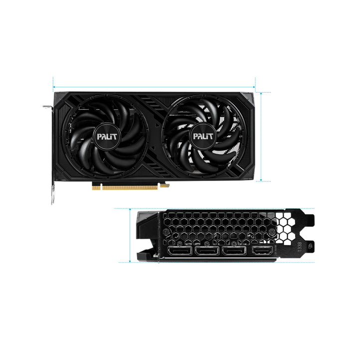 Palit Dual GeForce RTX 4060 Ti OC 8GB