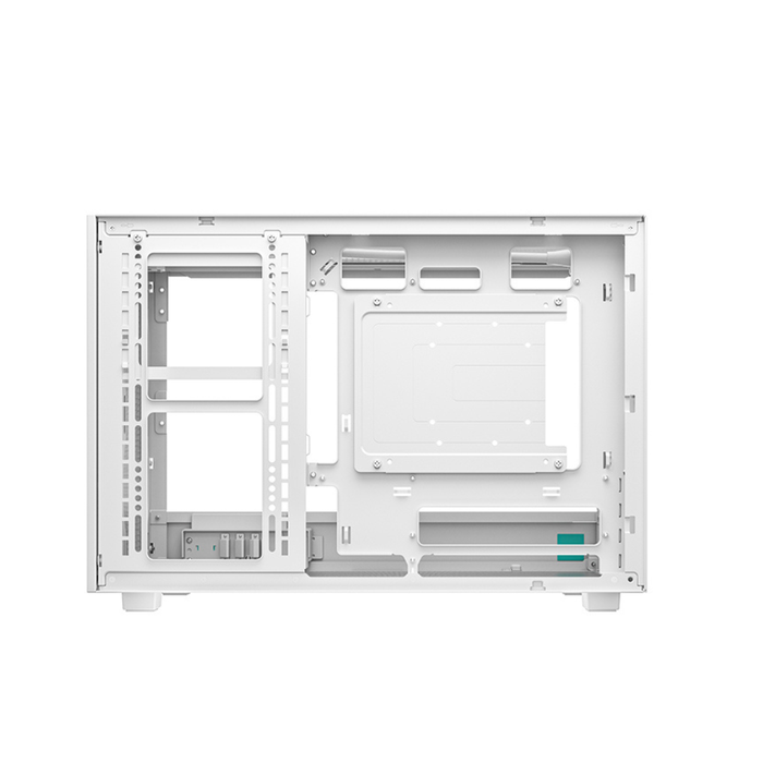 DeepCool PC Case CH260 WOOD Micro White