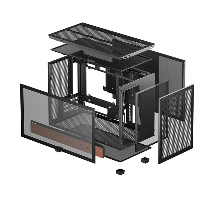 DeepCool PC Case CH260 WOOD Micro