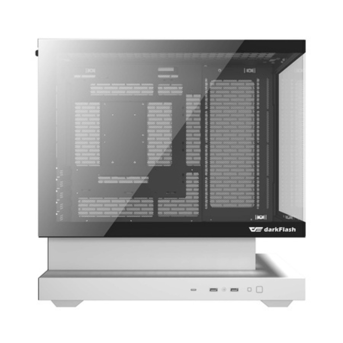 Darkflash F1 PC Case ARGB Mid White