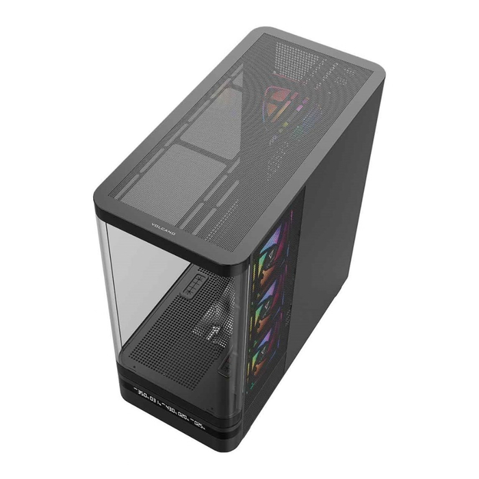 Modecom PC Case Volcano AQ200 ARGB Midi Black