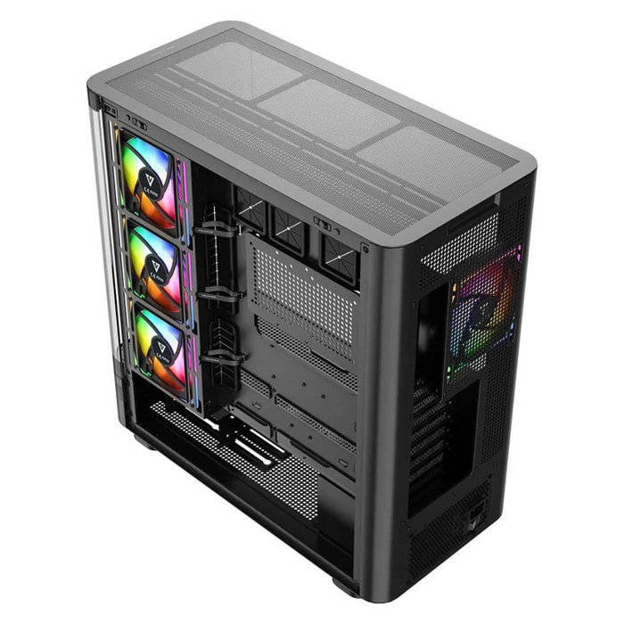 Modecom PC Case Volcano AQ200 ARGB Midi Black