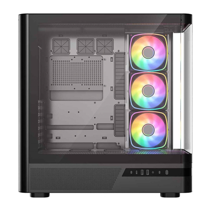 Modecom PC Case Volcano AQ200 ARGB Midi Black