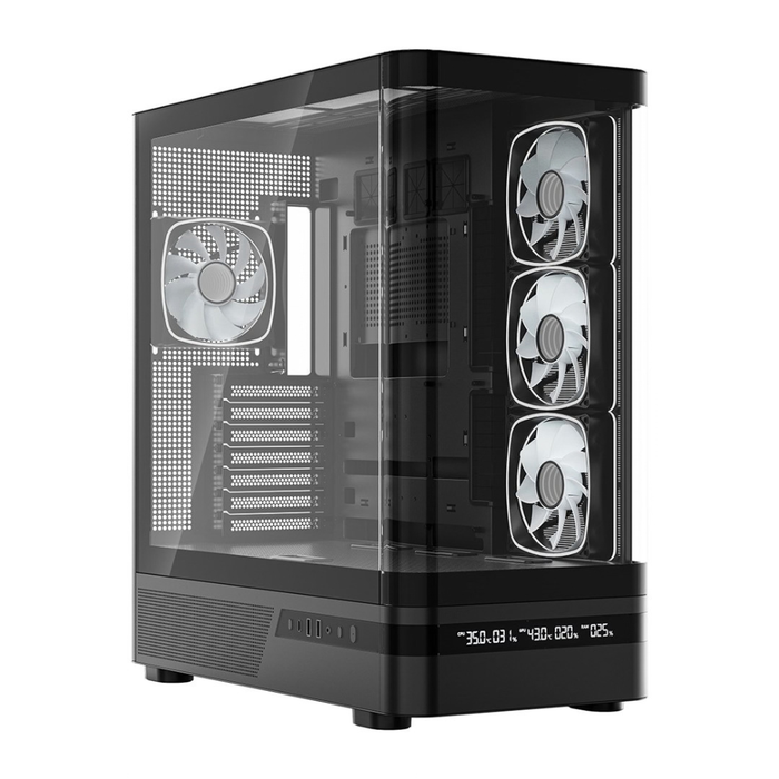 Modecom PC Case Volcano AQ200 ARGB Midi Black