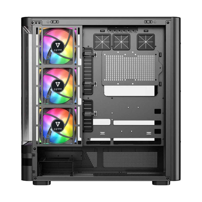 Modecom PC Case Volcano AQ200 ARGB Midi Black
