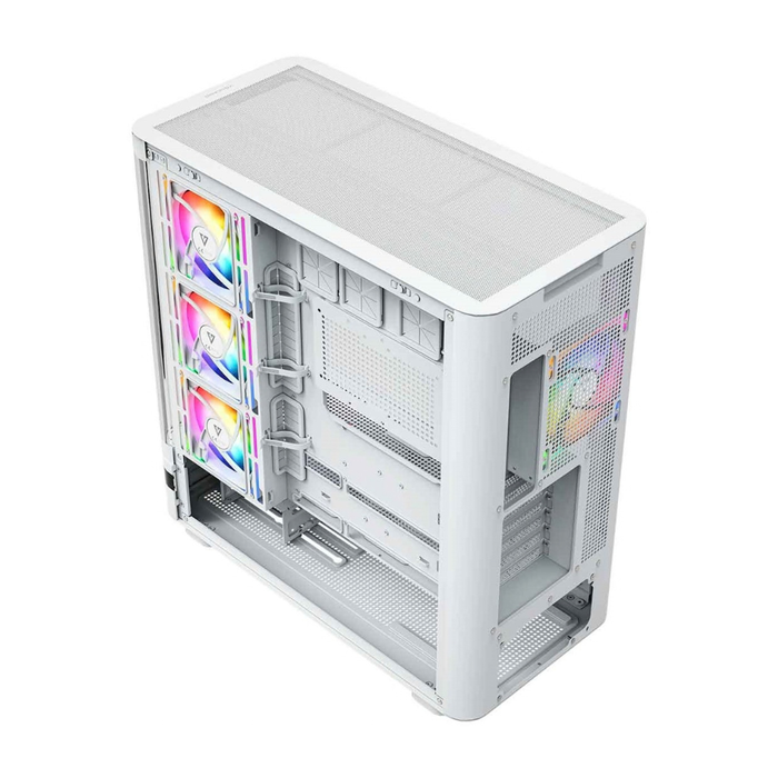 Modecom PC Case Volcano AQ200 ARGB Midi White