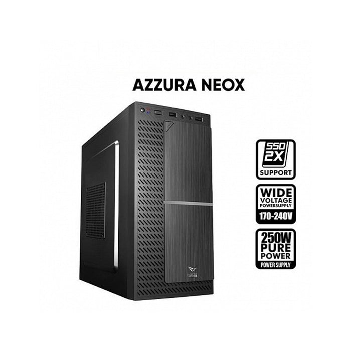 Alcatroz PC Case AZZURA NEOX Micro ATX