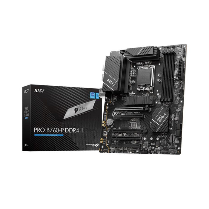 MSI Motherboard PRO B760-P DDR4 II