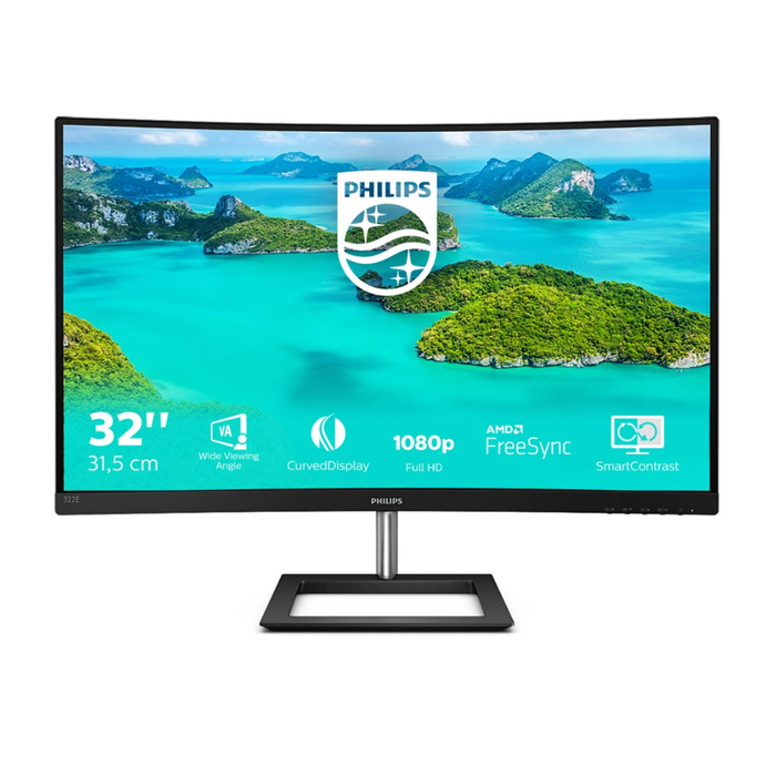 Philips E Line Monitor 322E1C/00 31.5" FHD 75Hz