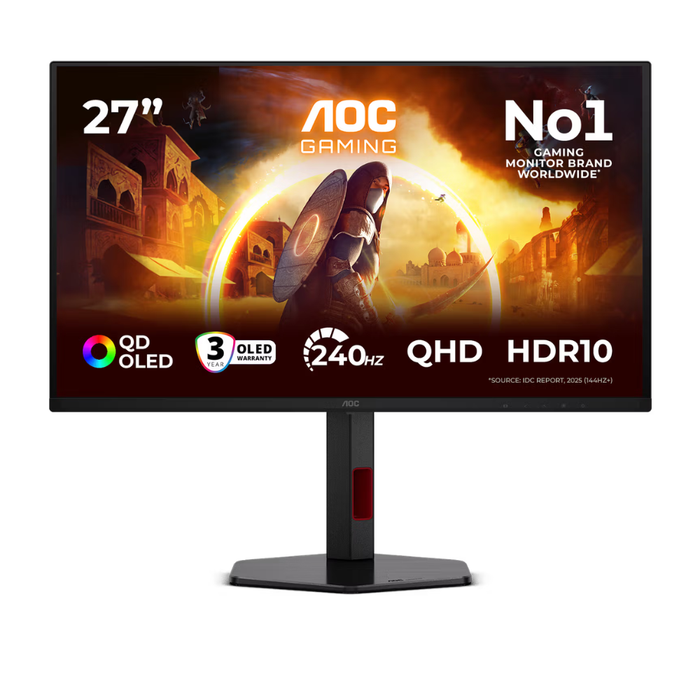 AOC Gaming Monitor Q27G4ZDR 26.5" QHD 240Hz