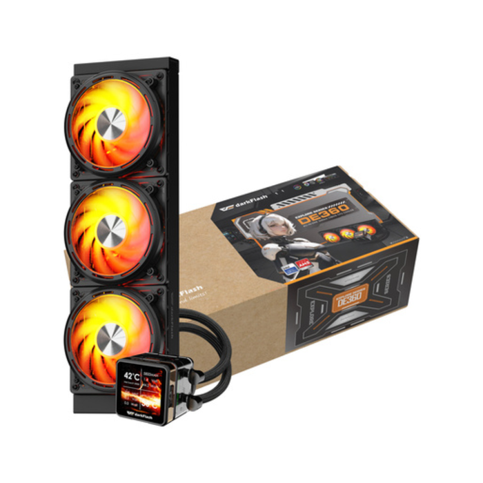 Darkflash Liquid Cooler DE360 Black