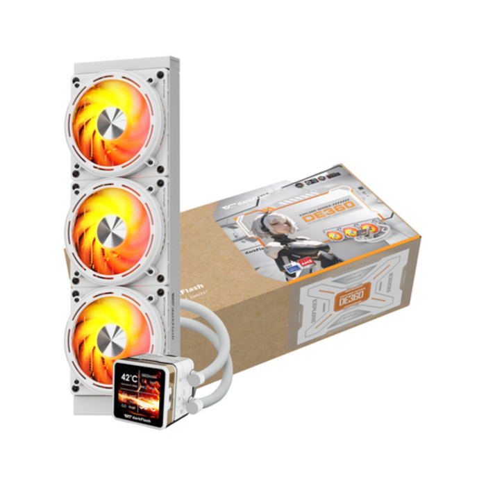 Darkflash Liquid Cooler DE360 White