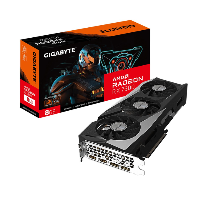 Gigabyte Radeon RX 7600 Gaming OC 8GB