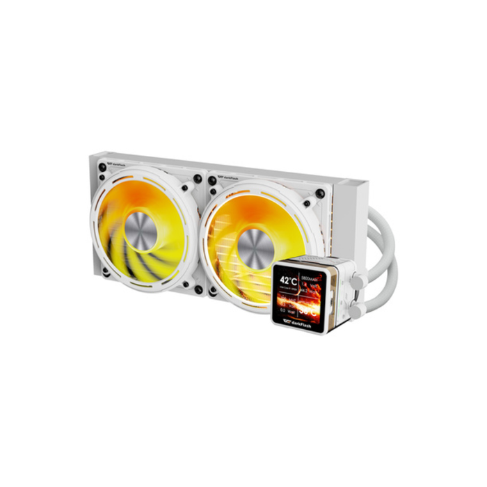 Darkflash Liquid Cooler Explore DE240 White
