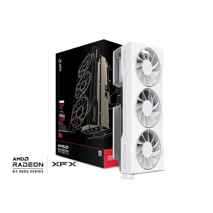 XFX Swift RX 9070 XT 12GB White