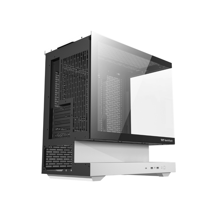 Darkflash  Floatron F1  PC Case ARGB Mid White