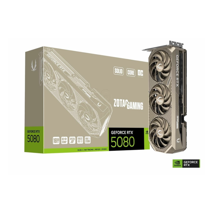 Zotac Gaming GeForce RTX 5080 Solid Core 20th Anniversary OC 16GB
