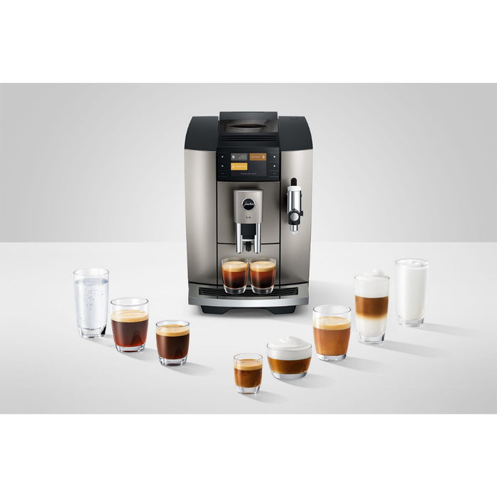Jura Fully Automatic Espresso Coffee Machine E8 1.9L Silver