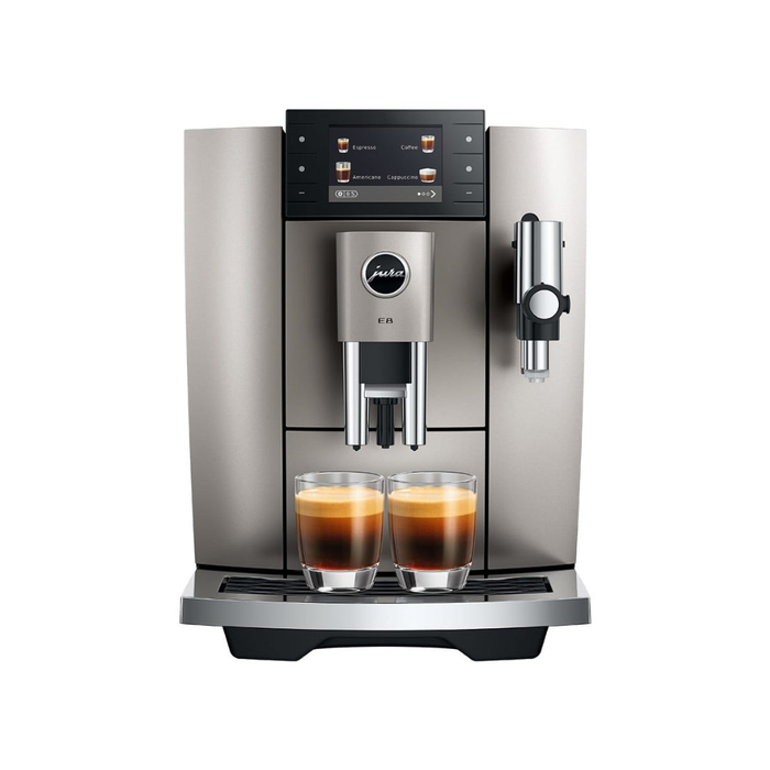 Jura Fully Automatic Espresso Coffee Machine E8 1.9L Silver