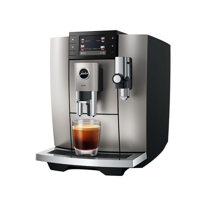 Jura Fully Automatic Espresso Coffee Machine E8 1.9L Silver