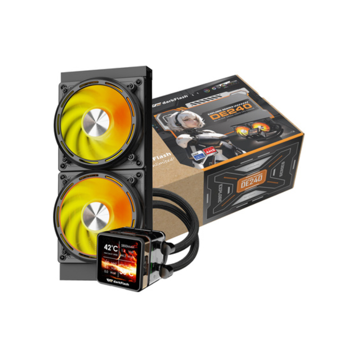 Darkflash Liquid Cooler Explore DE240