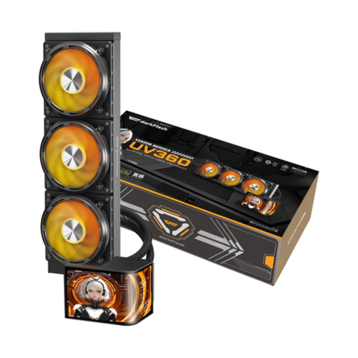 Darkflash Liquid Cooler UV360