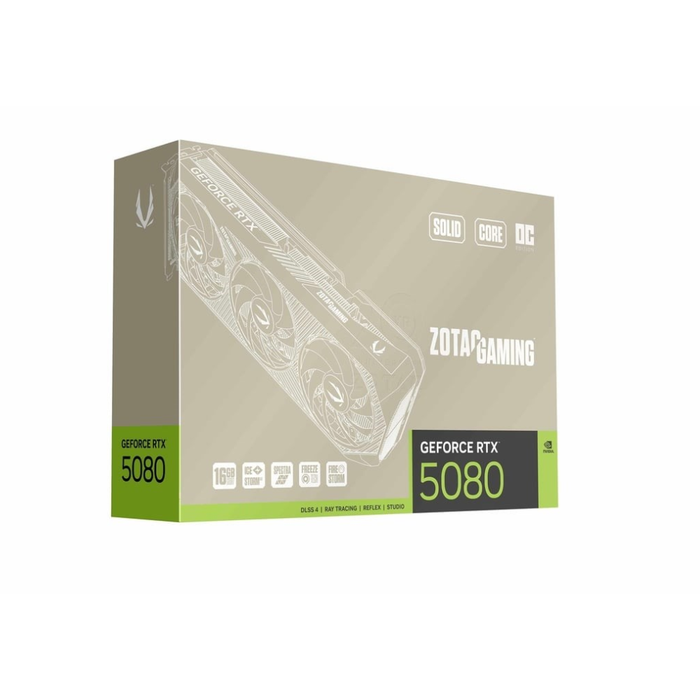 Zotac Gaming GeForce RTX 5080 Solid Core 20th Anniversary OC 16GB