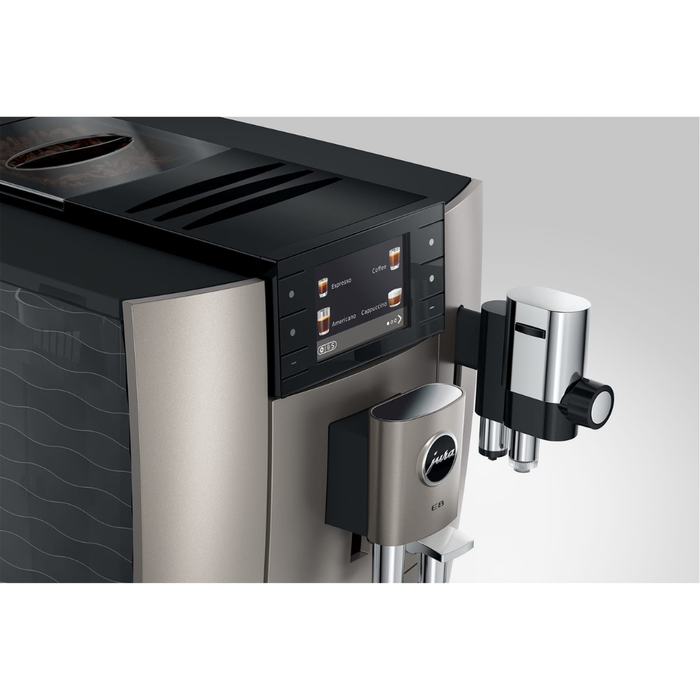 Jura Fully Automatic Espresso Coffee Machine E8 1.9L Silver