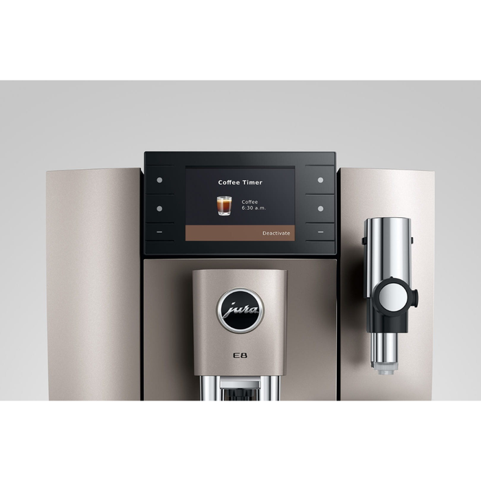 Jura Fully Automatic Espresso Coffee Machine E8 1.9L Silver