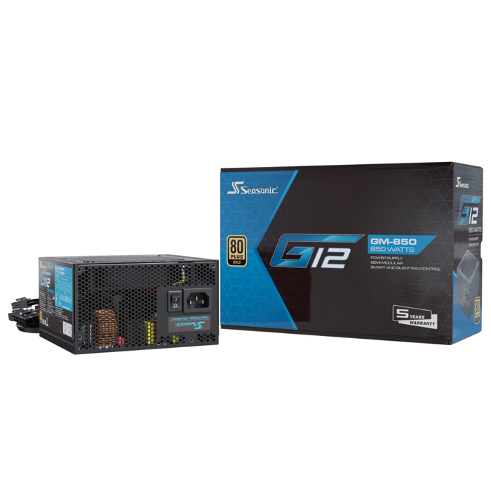 Seasonic Power Supply G12 GM Gold 850W