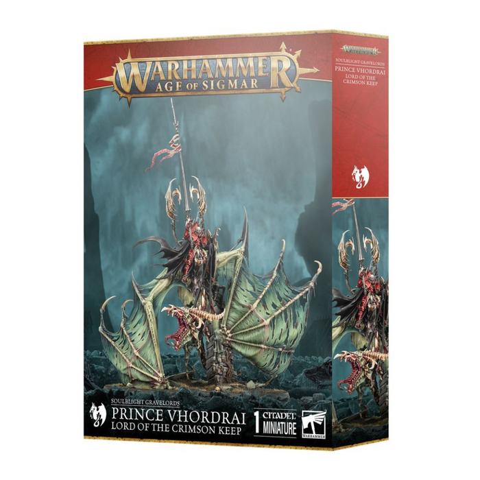 Warhammer Age Of Sigmar: Prince Vhordrai, Lord of the Crimson Keep
