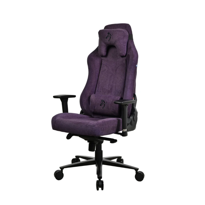 Arozzi Vernazza Soft Fabric Gaming Chair Purple