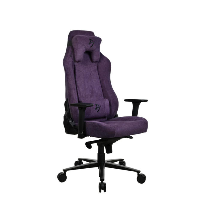 Arozzi Vernazza Soft Fabric Gaming Chair Purple
