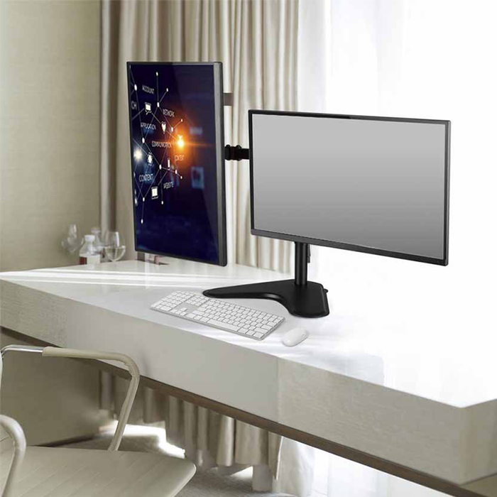 ACT Dual Desk Mount Stand 32"