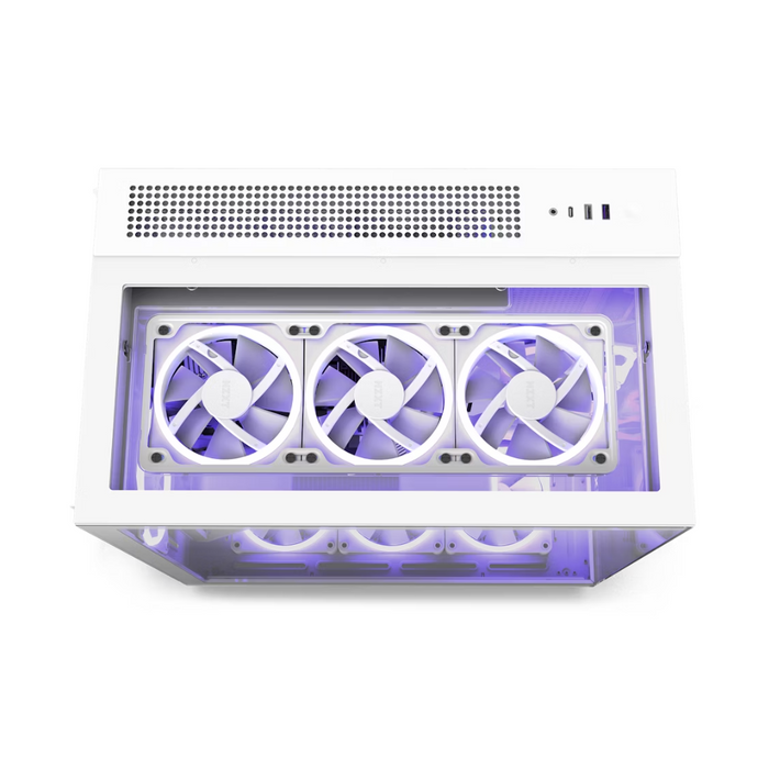 NZXT PC Case H9 Elite ARGB White