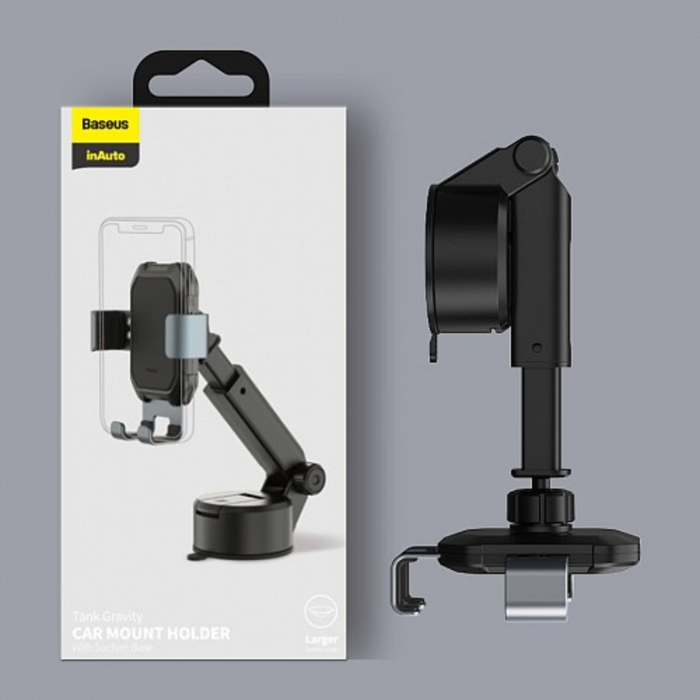 Baseus Tank Gravity Car Mount with Suction Base
