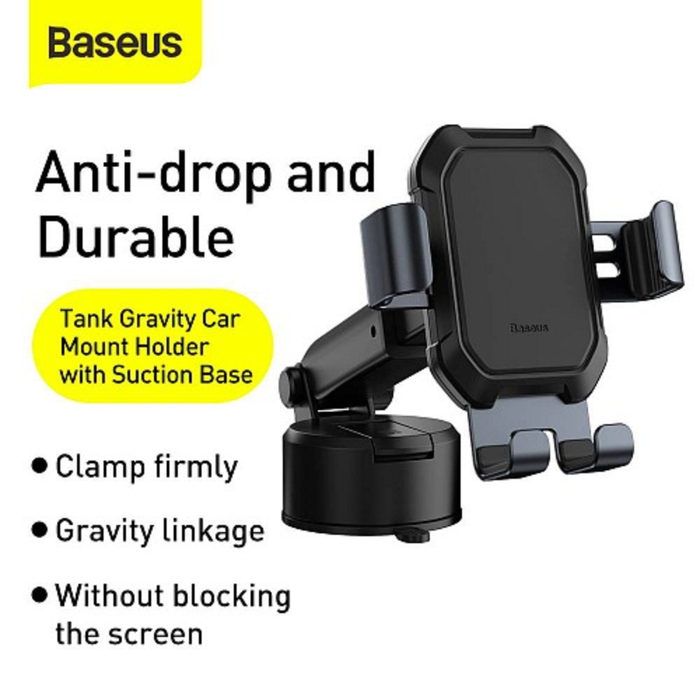 Baseus Tank Gravity Car Mount with Suction Base