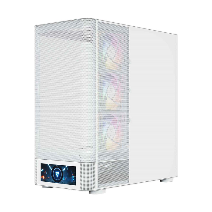 Modecom PC Case Volcano AQ500 ARGB Midi White