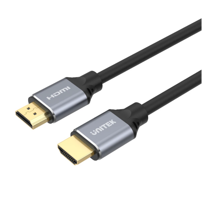 Unitek C139W HDMI 2.1 8K HDR Cable 3.0m Black/Space Grey